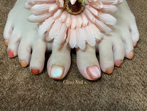 【ご新規様マグカラー】￥5000★FootジェルのマグネットワンカラーのみNail✨※他店オフ¥500★6.7月平日限定
