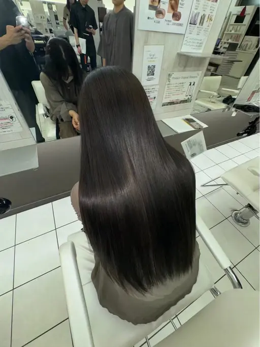 人気No.1✨髪質改善カラー＋トリートメント　¥7,700