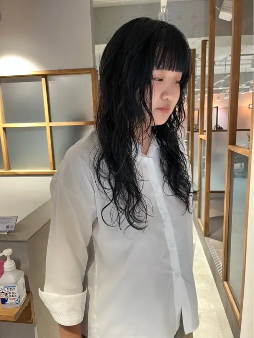 カット＋カラー＋パーマ モデル( クイックトリートメント付き🫧 )