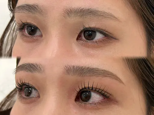 まつげパーマ上【まつ毛の長さがしっかりある方】