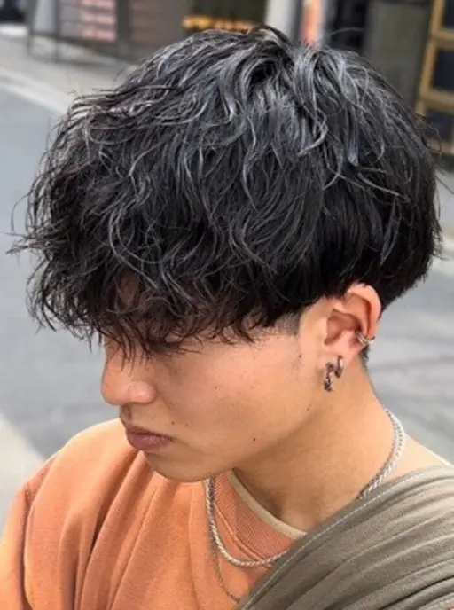 メンズカット＋パーマ