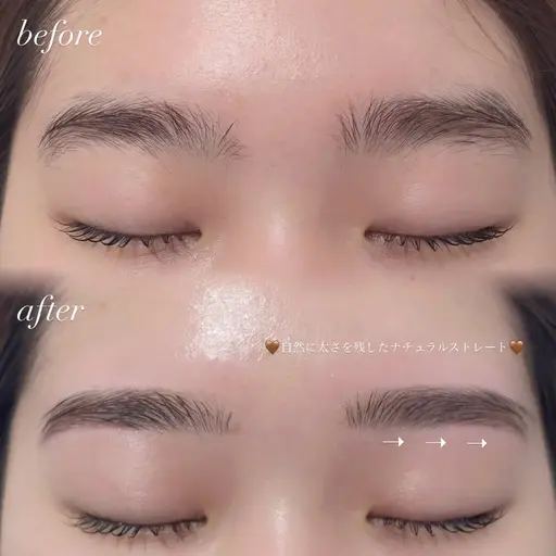 アイブロウデザイン WAX+メイク仕上げ🎀垢抜け眉毛🎀銀座🪽‪