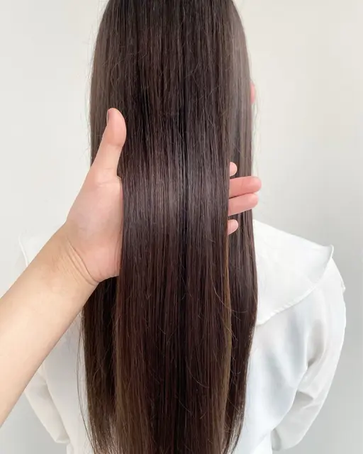 〖👑人気No1👑〗〖🔮美髪🔮〗ワンカラー＋3stepベーシックトリートメントトリート+炭酸泉marbb🫧