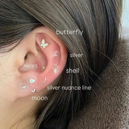 【福岡希少☆】ニュアンス耳つぼjewelry付け放題♪3980円＊１個追加100円