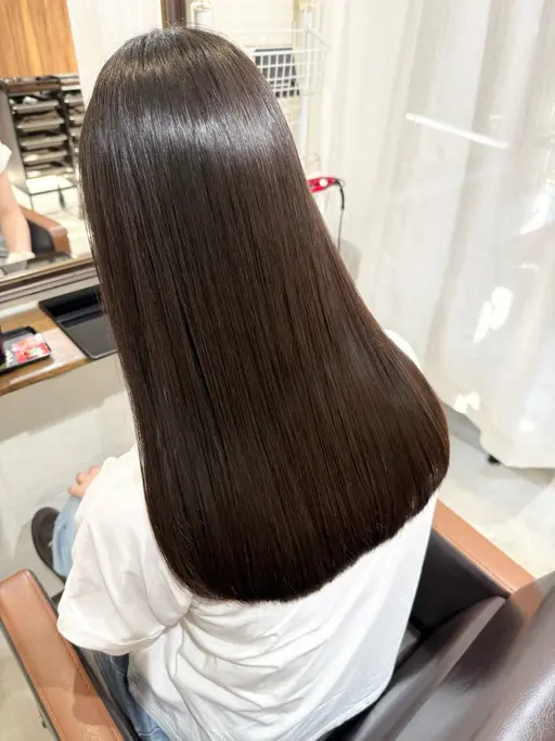🌟美髪縮毛矯正(カット無し)+質感upトリートメント 24200円→9900円に！🌟