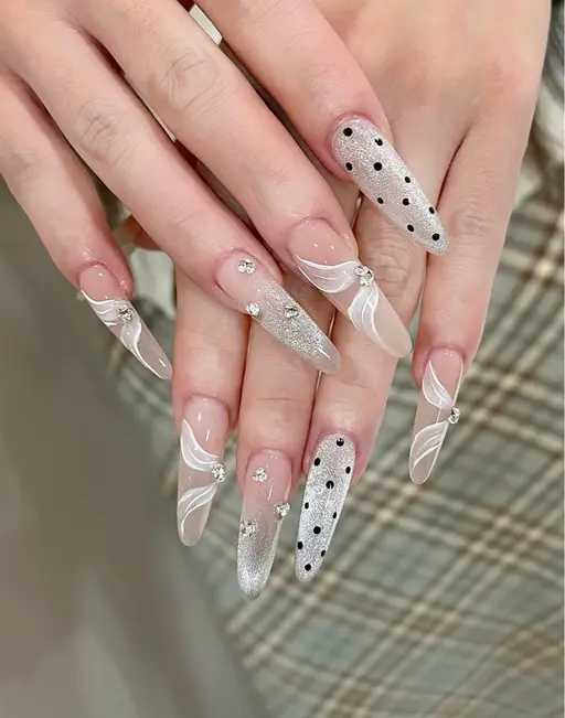 40%🈹ミニモ限定【Handソフトジェルオフなし☆チップ長さだし】10本持ち込みアート¥9520