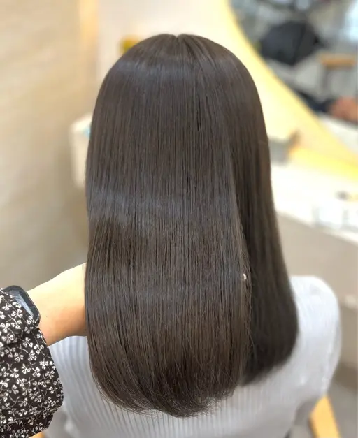 【12月限定価格】🍒𓈒𓏸透明感抜群ブリーチなしワンカラー+1stepトリートメント🍒𓈒𓏸