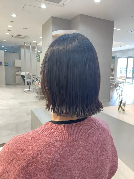 【ボブ​〜​ミディアム】カットモデル✂️（𝐀𝐮𝐣𝐮𝐚2stepトリートメント付き🍀）