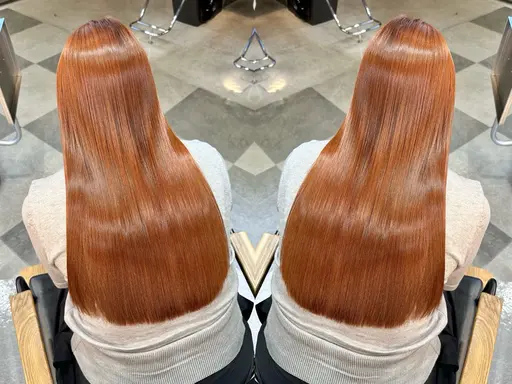 【1日お一人様限定🫧】【髪質改善×縮毛矯正】カット込み‼️【ブリーチ/矯正毛/カラー毛】全毛髪に対応できます🫧