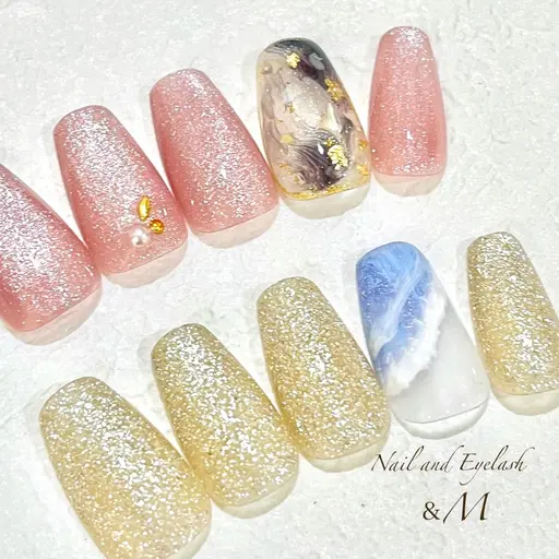 オフ無料★【デザインⒶ】甘皮カット有 💅フィルイン✨️
