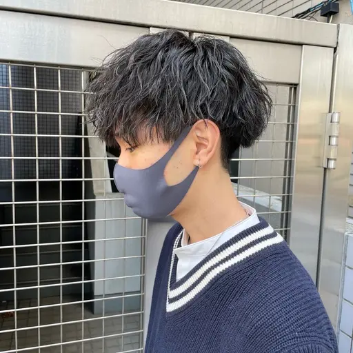 【 🐈⬛ メンズパーマクーポン 🐈⬛ 】 フェザーパーマ、スパイラル、波巻きなど、髪に動きを出して垢抜け✨️