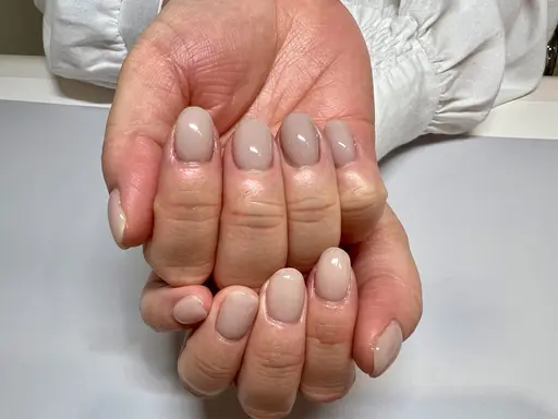 【オフなし】　ソークオフワンカラー🩵グラデーションネイル