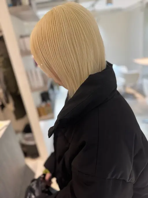 ブリーチ＋カラー＋oggiotto 6stepトリートメント