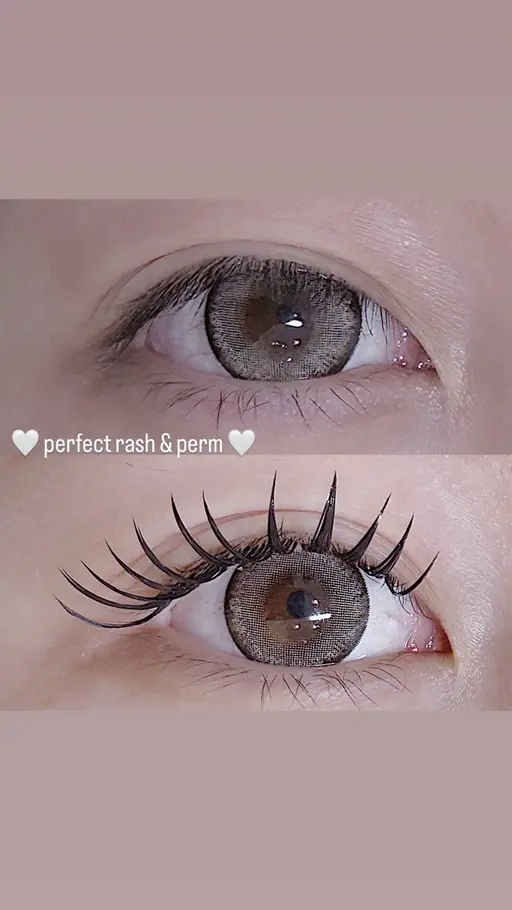 【当日限定】【エクパーマ】 ダブルフラット120本&パーマ（LEDグルー付）