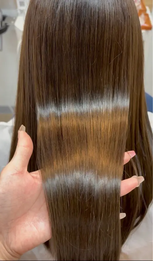 💫💞 【鎖骨下ロングの方限定】毛先整えカット➕【ブリーチなし】ワンカラー➕Nドット3Stepトリートメント💞💫