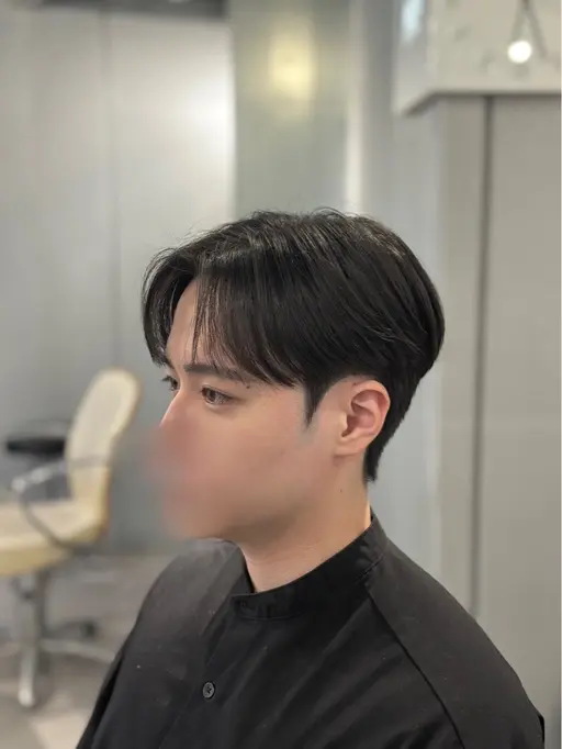 韓国メンズ特化🇰🇷韓国シルエットで垢抜けカット✂️ センターパート/マッシュ/ショートスタイル対応◎
