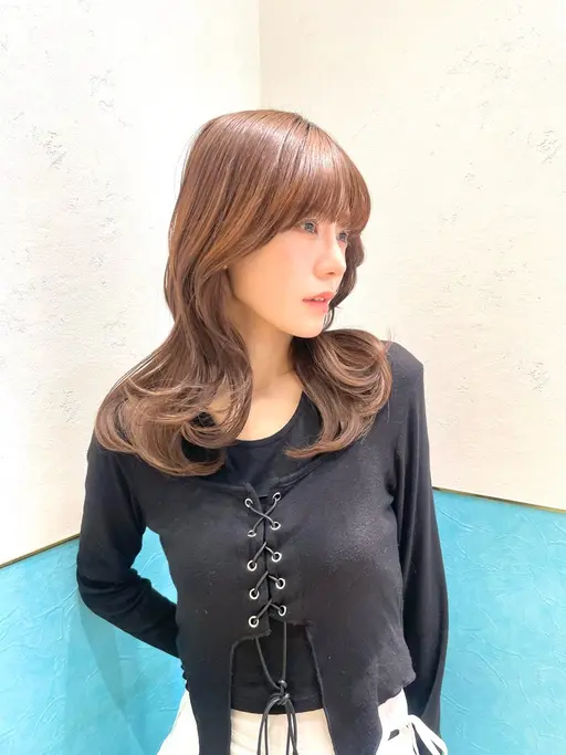 【雨の日限定☔️超音波トリートメント付き🫧‪🎀】🍒似合わせカット+艶カラー🍒