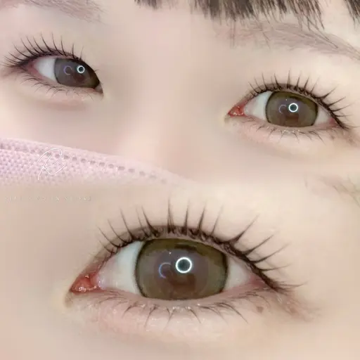 《練習モデル募集》上下まつげパーマ🩵+トリートメント込💫コーティング剤束感仕上げ🇰🇷🎀