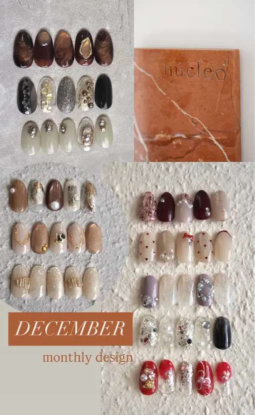 【12月限定クーポン☆パラジェル】monthly デザイン7700円→5900円！！	《オフ🈚️》