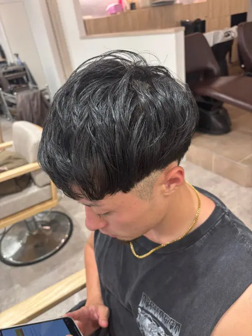 🌟⋆꙳メンズ✂️縮毛矯正 全体 または前髪のみ‼️船橋 18​〜​19時からご案内可能です🙆‍♀️