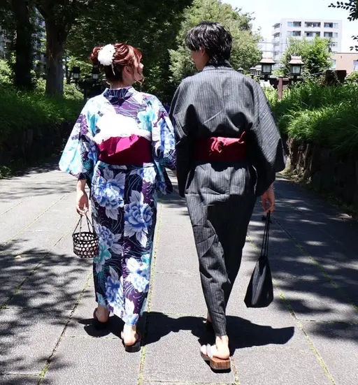 《カップル割》🚺ヘアセット+浴衣着付け 🚹※必ず詳細をお読みください。