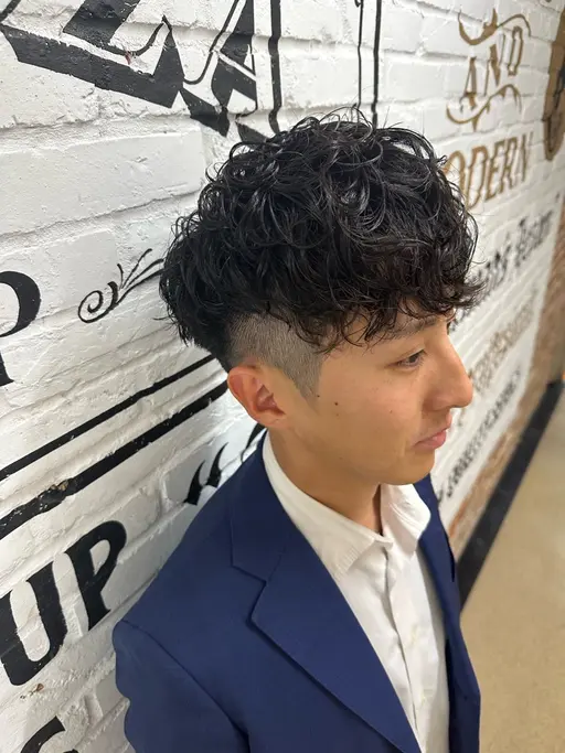 カット+スペインカール+セット 「選べる整髪料付」