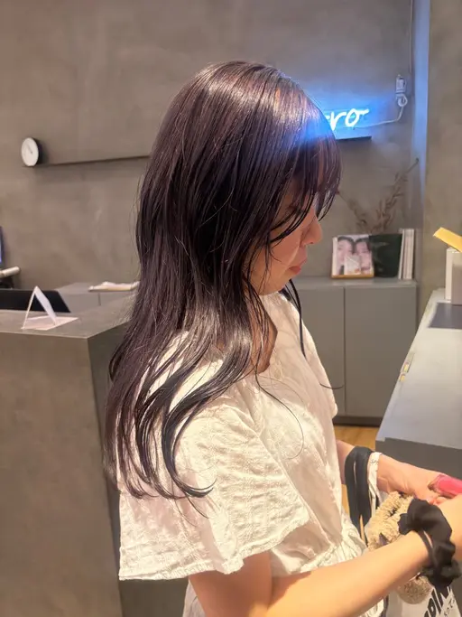 【柔らかいカラーに◎♥】ブリーチ＋オンカラー＋リペアトリートメント🧴