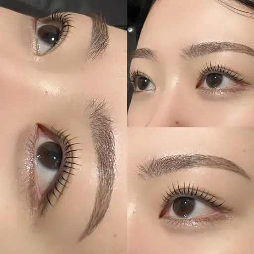 【💕人気No.2💕】アイブロウワックス(メイク仕上げ)➕まつ毛パーマ(デザイン豊富)⭐️⭐️