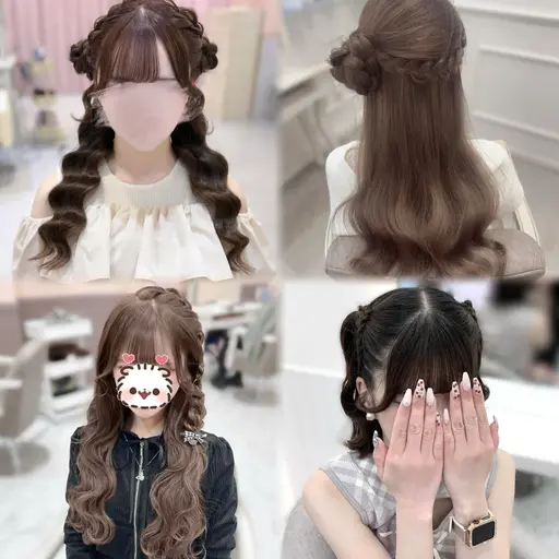 【推し活やイベント前に💞】🎀シンプルヘアアレンジ🎀/ヘアメ/ヘアセット