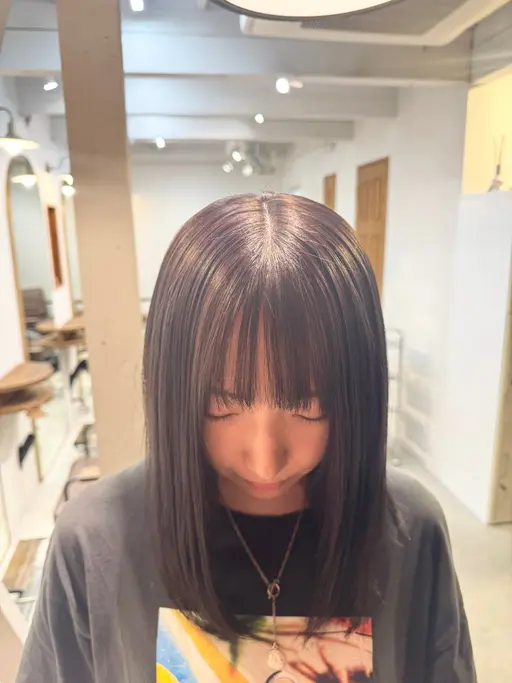 🤍当日限定🤍似合わせカット＋ブリーチなし透明感カラー＋クイックトリートメント