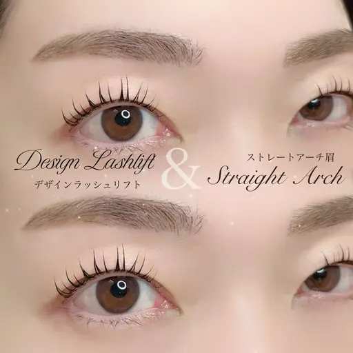 【minimo限定】ラッシュリフト（まつ毛パーマ）‎️️⁡🏳️‍⚧️🪽＋眉ワックス