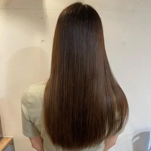 【人気No.1✨】大人の地毛風縮毛矯正＋似合わせカット＋3stepTR