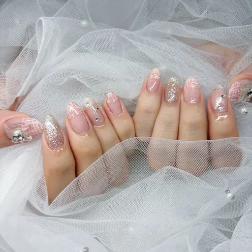 💖【韓国/中国ネイル】ワンホンお任せパーツ付き