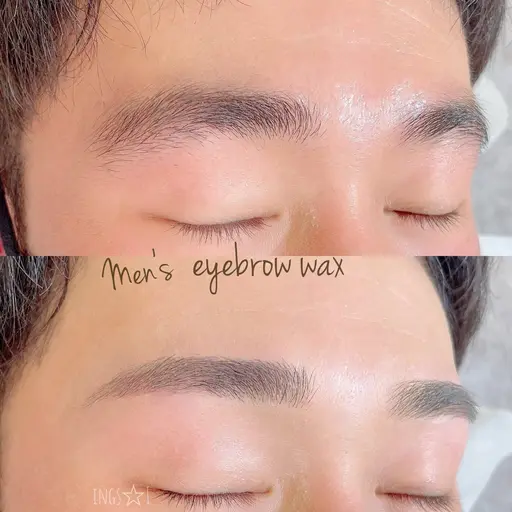 【ご新規様/平日限定】メンズに大人気！眉waxスタイリング