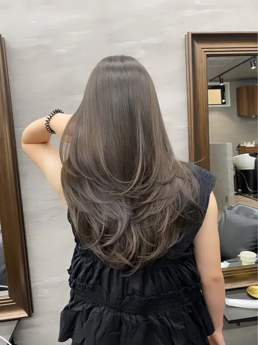 【💖年内限定クーポン💖】似合わせカット・似合わせ透明感カラー💖（韓国スタイル、トレンドレイヤーカットなど）