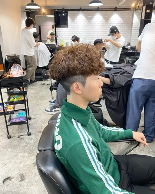 【メンズ限定】ヘアカラー+トリートメント+ヘアセット