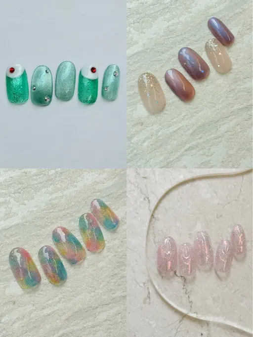 🩷オフなし　画像の定額ネイル