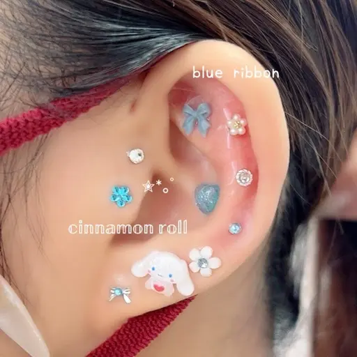 【11月限定❄️】《耳ツボジュエリー》耳ツボjewelry💎※20個まで［岡山市北区柳町・中央町］