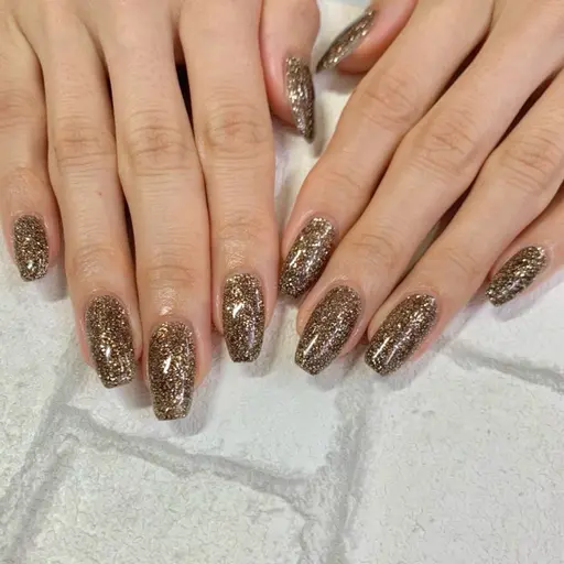 【オフ無】🫧Hand チップ長さ出し10本　ワンカラーorラメグラ