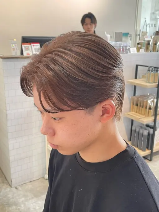 💨men's刈り上げセンターパート限定＋トリートメント💨