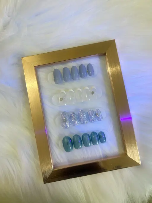 シンプルデザイン (ワンカラー/ワングラ/マグネット/フレンチ) オフなし