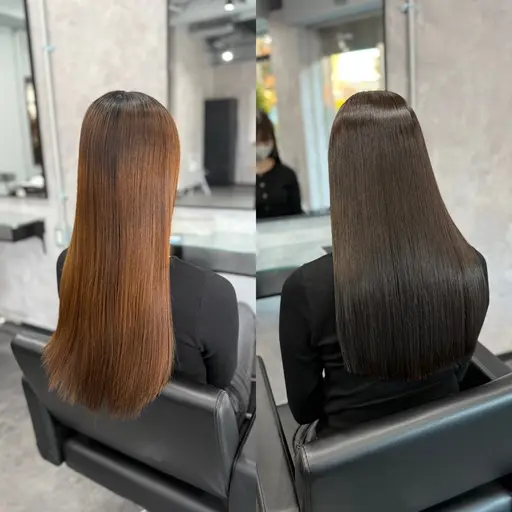 【髪質改善/カラー】髪質改善カラー+シナジートリートメント✴︎8800