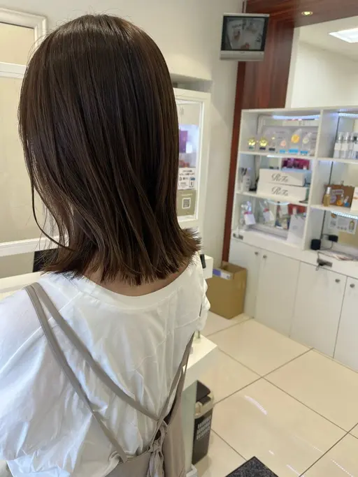 🌸メンテナンスカット➕カラー➕Aujua4トリートメント🌸