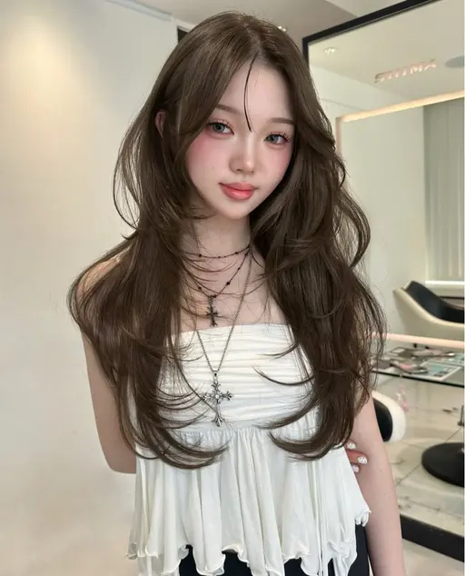 ロングレイヤーカット♥
