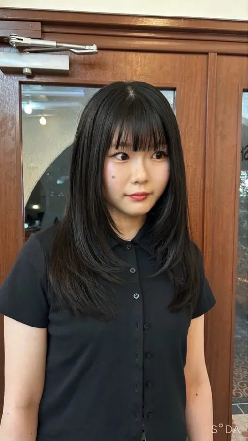 layer cut💇🏻‍♀️