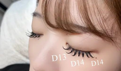 🎀マツエク　フラット　100~120本(コーティング付き)