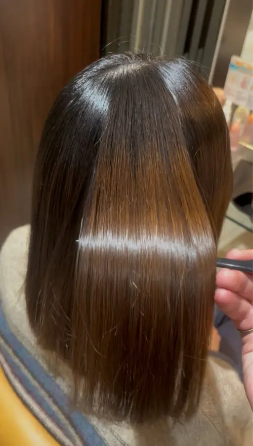 11月限定！☆サロン帰りの仕上がりが持続☆ 最新縮毛矯正×カット×2step treatment