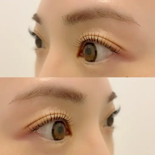 眉毛スタイリング　シートwax脱毛