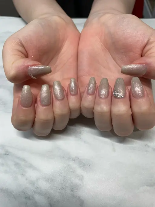 【オフなし】ハンド✋うるちゅる🎀マグネットorフラッシュネイル💅/浦和/バイオジェル/パラジェル