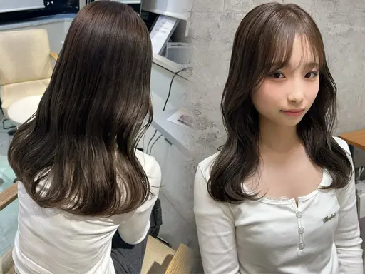 【当日限定✨】ブリーチなしWカラー🥣🤍➕カット/透明感カラー/オリーブカラー/ピンクブラウン/ミルクティーブラウン